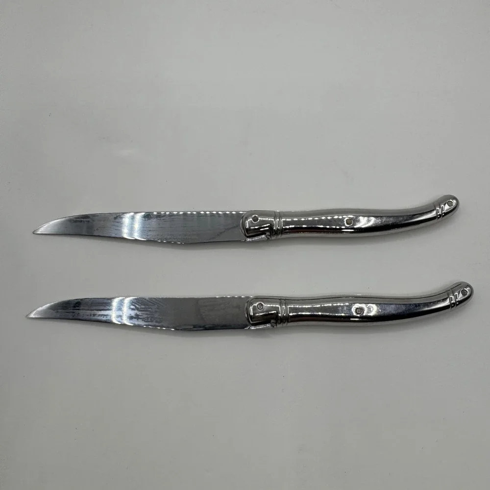 Sabatier Laguiole The Bee Steak Knives Set of 2 Stainless Steel 4.5in France